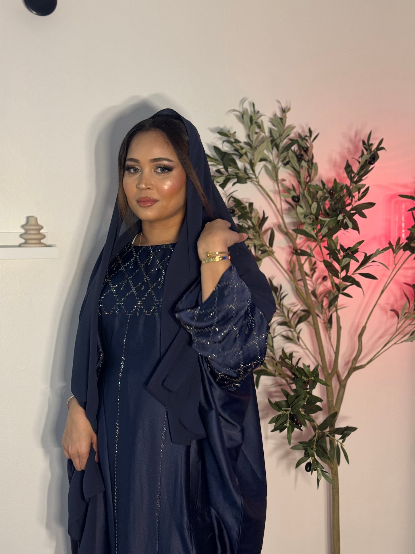 Butterfly abaya