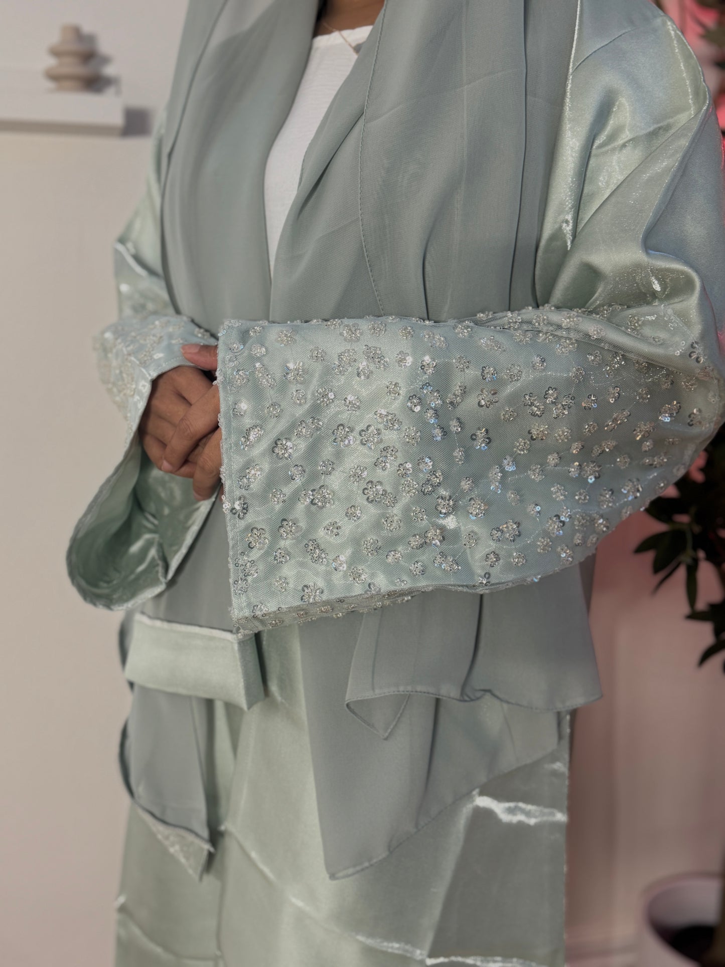 Sidrah in mint green