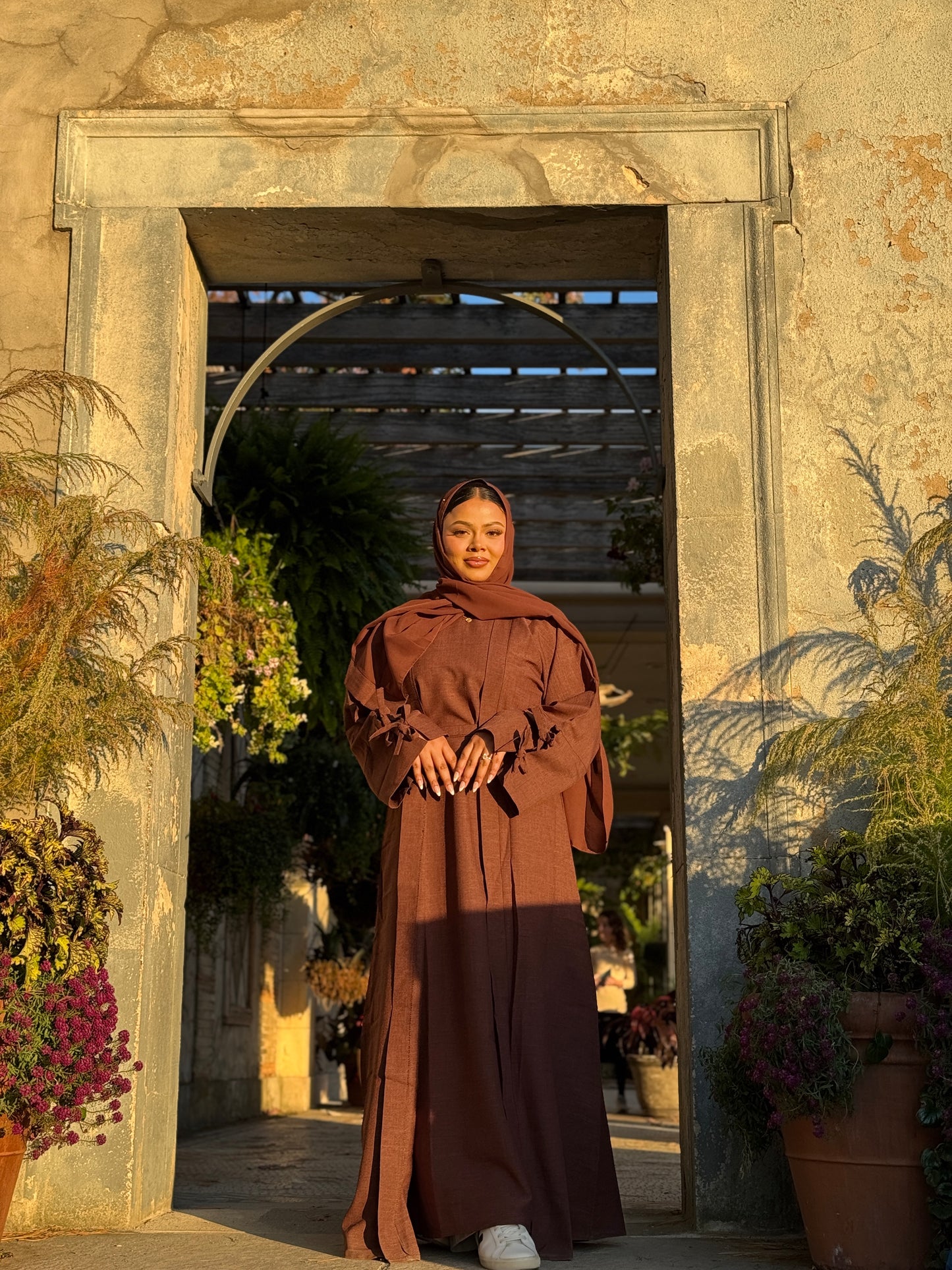 Ribbon abaya