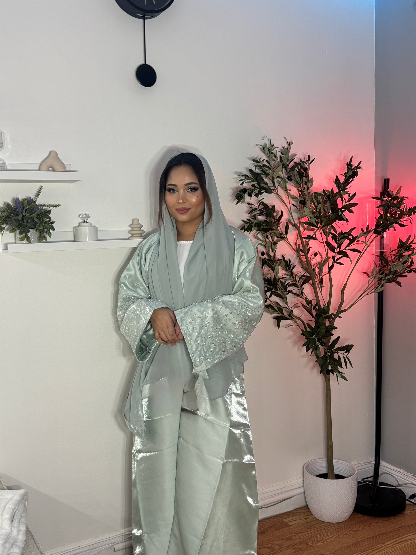Sidrah in mint green