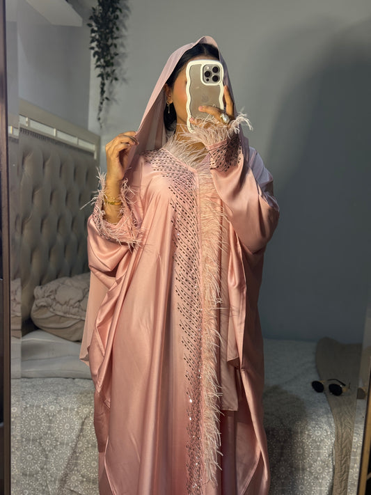 Butterfly abaya