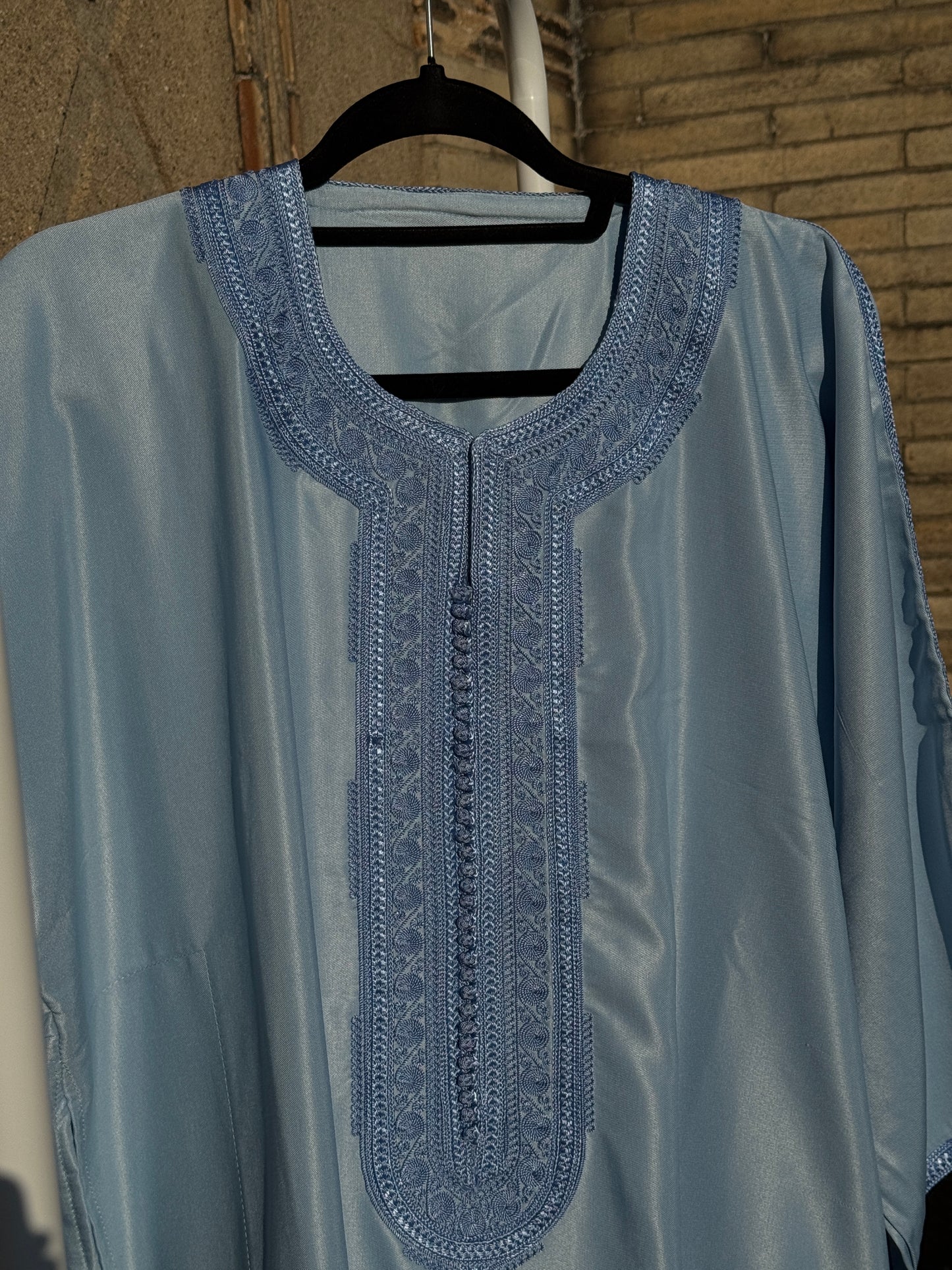 Sky blue kaftan