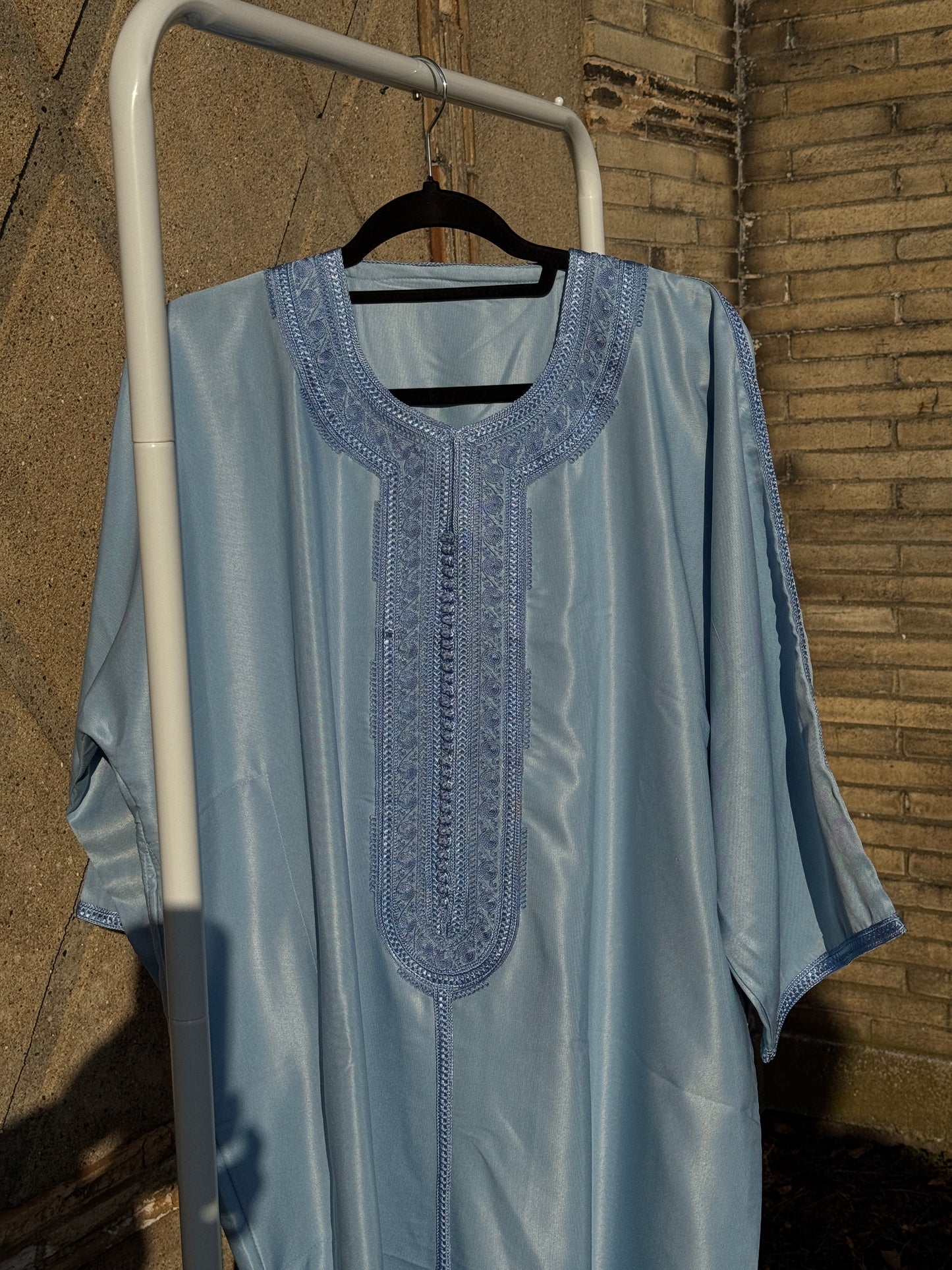 Sky blue kaftan