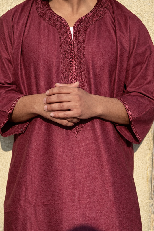 Maroon Kaftan